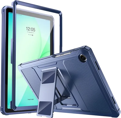 Vista 19 de MoKo Funda para Samsung Galaxy Tab A9 Plus/A9+ de 11 pulgadas 2023, a prueba de golpes de cuerpo completo resistente con protector de pantalla