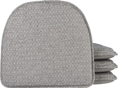 Vista 134 de Klear Vu Raindrop The Gripper - Cojines antideslizantes para silla, suaves y cómodos, almohadillas para asiento, almohadón para cocina, comedor u