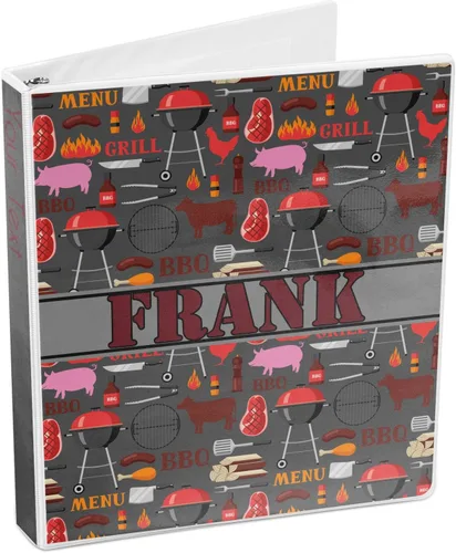 Vista 4 de Carpeta de 3 anillas para barbacoa - 1 pulgada (personalizada)