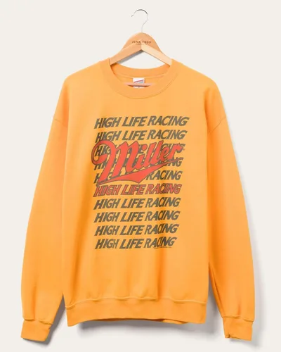 Vista 2 de JUNK FOOD CLOSET Miller High Life Racing Logo Flea Market Fleece