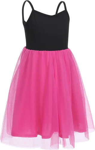 Vista 5 de Mommy and Me - Vestidos a juego con tutú de tul para verano, sin mangas, para playa, tirantes delgados, trajes a juego