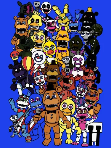 Vista 5 de Five Nights at Freddy's - Camiseta estampada para niños