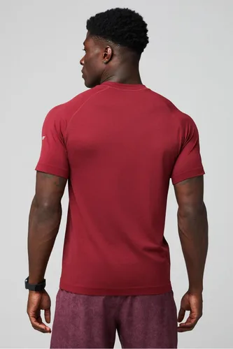 Vista 5 de Fabletics Camiseta The Training Day para hombre, rendimiento, correr, entrenamiento, gimnasio, transpirable, elástica en 4 direcciones