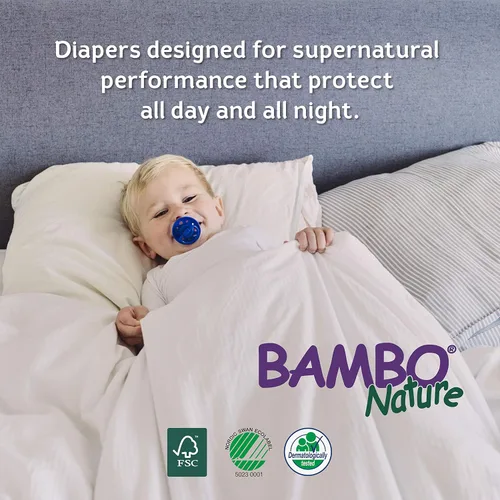 Vista 4 de Bambo Nature pañales de bebé clásicos, tamaño, unidades, 310136-zzz-1, Verde salvia, 22, 22