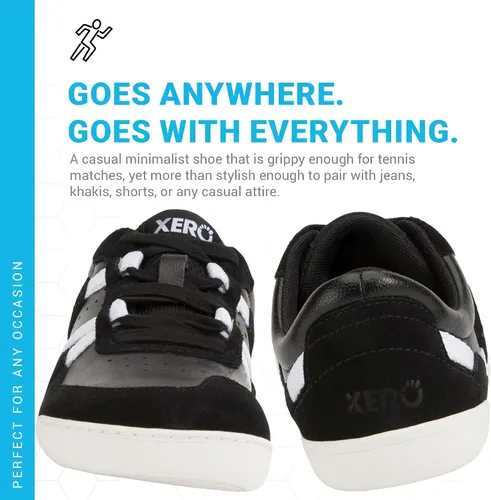 Vista 5 de Xero Shoes Kelso Shoes for Women Tennis, Walking, Work & Nursing Women's Shoes Barefoot Feel, Zero Drop Heel, Wide Toe Box, Casual Minimalist