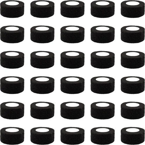 Vista 8 de BQTQ 30 rollos de vendajes autoadhesivos de 3 pulgadas, vendajes autoadhesivos de 3 pulgadas, vendaje elástico para esguinces de hinchazón de muñeca
