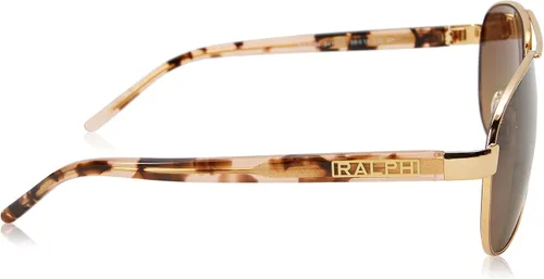 Vista 3 de Ralph by Ralph Lauren Gafas de sol de metal Ra4004 para mujer