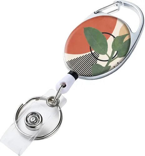 Vista 25 de Portatarrete de Insignia Retráctil con Portarretes Retráctil para Llaves, Lindo Portarrete de Insignia Decorativo para Enfermeras con Clip