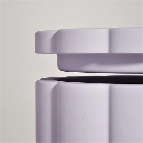 Vista 4 de BOOWAN NICOLE Moldes para macetas de hormigón, tarro de vela, molde de silicona, accesorios de baño, herramientas de fabricación SH799