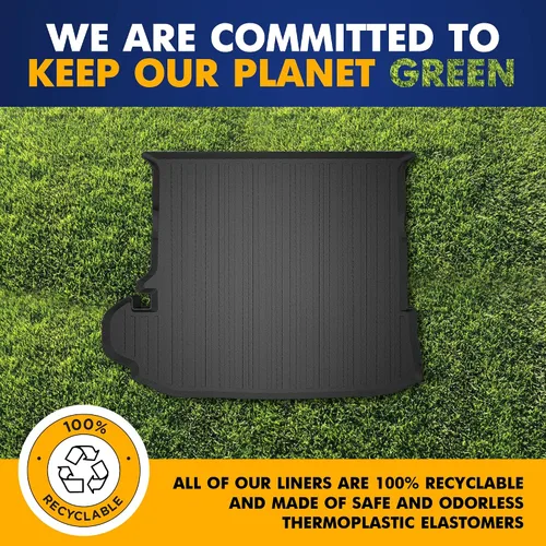 Vista 9 de Forro de carga prémium para Toyota Highlander SUV 2020-2026 – 100% de protección, alfombrilla de maletero de automóvil de ajuste personalizado