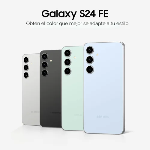 Vista 2 de SAMSUNG Galaxy S24 FE AI Phone, smartphone Android totalmente desbloqueado de 128 GB, cámara de alta resolución de 50 MP, batería de larga duración