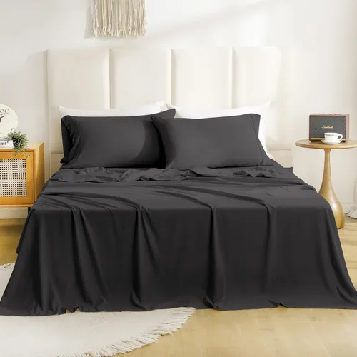 Vista 35 de CozySmile Juego de Sábanas Suaves como Seda Twin XL - Sábanas de Microfibra Transpirable Refrescante de Lujo de 3 Piezas, Bolsillo Profundo de 16