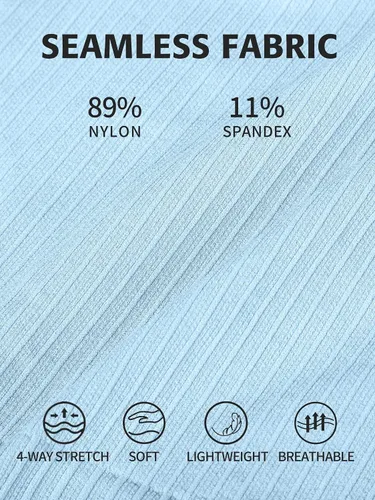 Vista 169 de ATTRACO Camiseta corta acanalada de entrenamiento para mujer con brasier integrado para yoga, espalda cruzada, ajuste ajustado