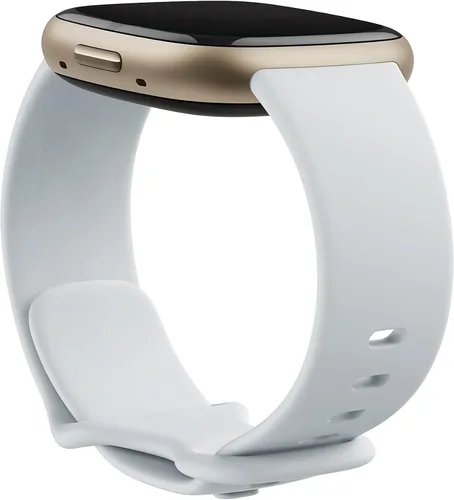 Vista 2 de Fitbit Infinity Band, 0.94 pulgadas de fijación, niebla azul, grande *Compatible con Sense 2, Sense, Versa 4 y Versa 3