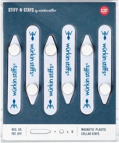 Vista 11 de Würkin Stiffs Varillas Magnéticas de Plástico para Cuello Como se Vio en Shark Tank Insertos de Cuello Stiff-N-Stays