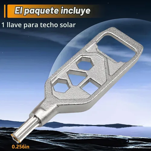 Vista 6 de EVRBUL Llave Star Wrench para techo corredizo compatible con Renegade 2015, 2016, 2017, 2018, 2019, 2020, repuesto #: 68260458AB