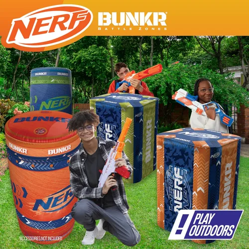 Vista 11 de NERF BUNKR Battle Royale - Búnker inflable Battlezone