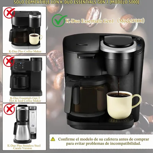 Vista 4 de Cesta de café para cafetera K-Duo Essentials Gen 1 Modelo 5000