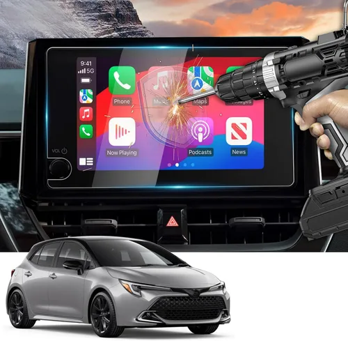Vista 27 de YEE PIN Protector de pantalla para 2014-2019 4Runner Entune 6.1 pulgadas/2013 BRZ, protector de pantalla táctil de cristal templado para navegación