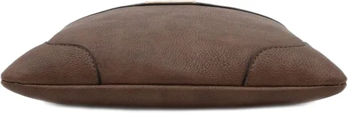 Vista 4 de Bolso bandolera clásico de tamaño mediano con placa dorada