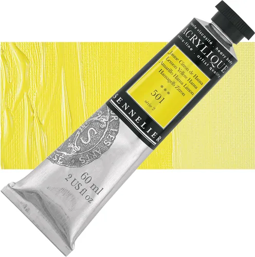 Vista 97 de Sennelier Extra-Fine Artists' Acrílico, 2.0 fl oz, Anthraquinone Blue S5, 2.02 Fl Oz (Paquete de 1)