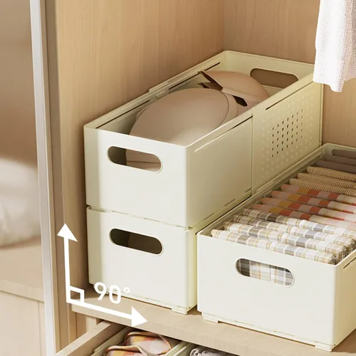 Vista 5 de Expandable Drawer Organizers Adjustable Storage Box for Kitchen Office Home Organization