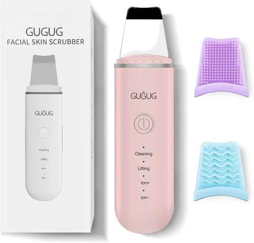 Vista 11 de GUGUG - Espátula para la piel, espátula facial, limpiador de poros, herramientas removedoras de puntos negros para limpieza profunda facial - 4