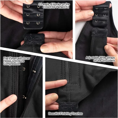 Vista 6 de Salome Fajas Colombianas Shapewear para Mujer Postparto y Postcirugía Reductoras y Moldeadoras