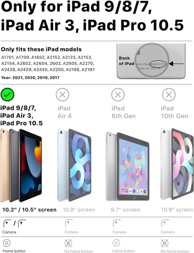 Vista 2 de Cooper Dynamo - Funda oficial para iPad de 9ª generación para niños, compatible con iPad 10.2, 8ª, 7ª generación, Air 3, Pro 10.5, resistente