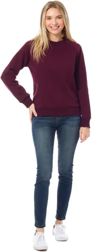 Vista 67 de Design by Olivia Sudadera básica suave y cómoda de cuello redondo para mujer, ropa de otoño