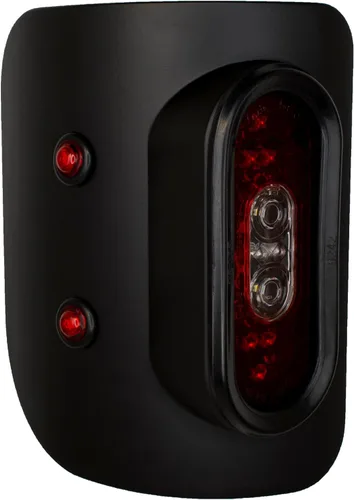 Vista 5 de Luces traseras LED de artillero de cola compatibles con Jeep JT Gladiator, montaje empotrado, aprobado por SAE/DOT