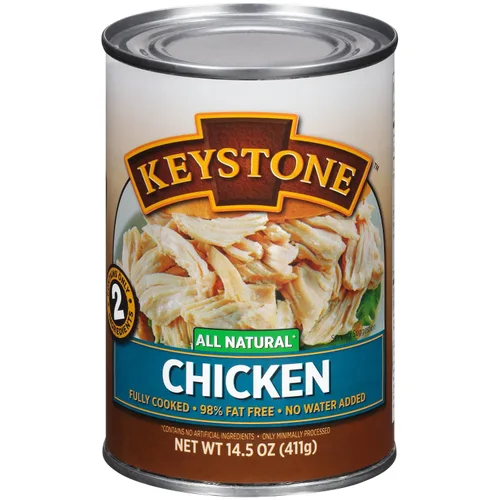 Vista 5 de Carne de pollo en lata Keystone Meats totalmente natural