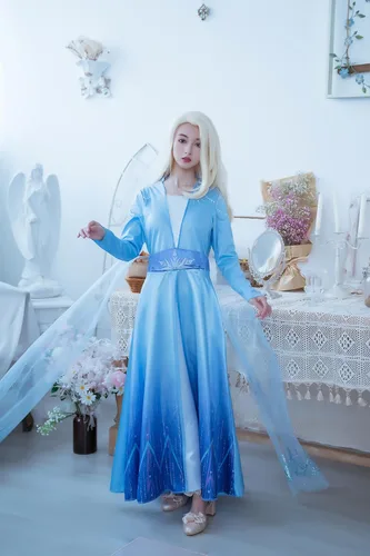 Vista 11 de Disguise Disfraz de Disney Elsa Frozen 2 Deluxe para adulto