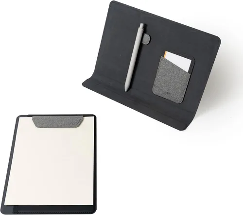 Vista 12 de LHiDS Folio Lite 2.0 con soporte, currículum de cartera de negocios, 3 en 1 con accesorios magnéticos, funciona como cubierta de cuaderno