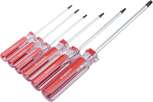 Vista 4 de Juego de destornilladores Torx magnéticos de 13 piezas, seguridad a prueba de manipulaciones, T4, T5, T6, T7, T8, T9, T10, T15, T20, T25, T27, T30