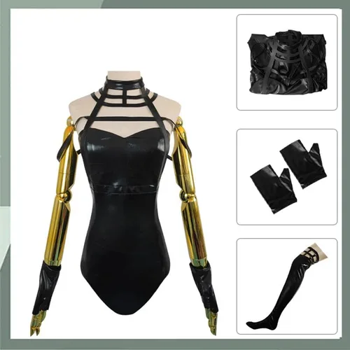 Vista 2 de ICIYO SPYxFAMILY Yor Forger - Disfraz de conejito sexy para mujer disfraz de Navidad