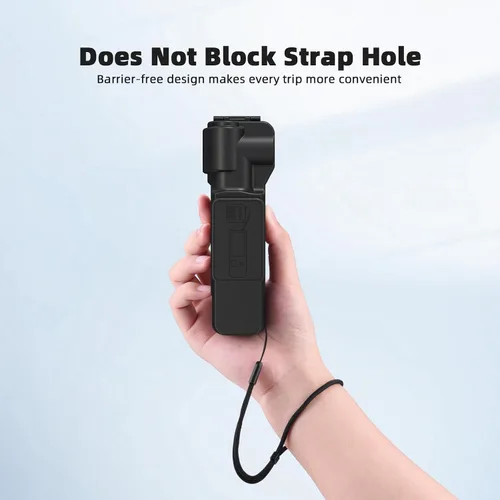 Vista 6 de BRDRC Pocket 3 Funda protectora para Xtra Muse Gimbal Lens Cap Protector de pantalla para DJI Osmo Pocket 3 Creator Combo/Xtra Muse Accesorios (rosa)