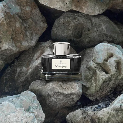 Vista 3 de Faber-Castell - Botella de tinta, color negro Gris (gris piedra)