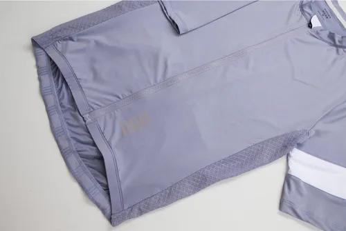 Vista 3 de Maillot de ciclismo para hombre, bolsillo con cremallera, manga corta, ligero, Aero JRace, ajuste de bicicleta de carretera, camisa con costuras