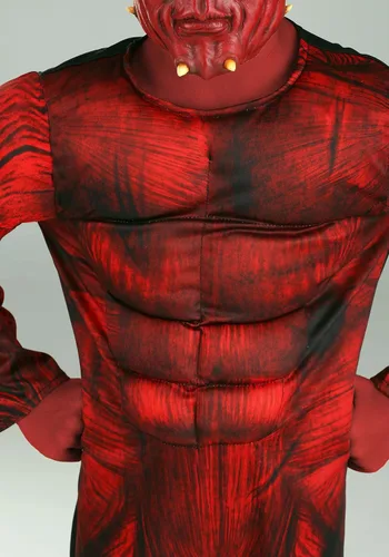 Vista 3 de Brawny Devil Disfraz para niños
