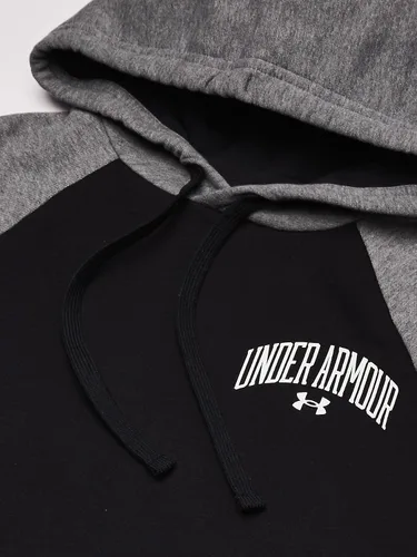 Vista 2 de Under Armour Sudadera con capucha Rival Wordmark Colorblock para hombre