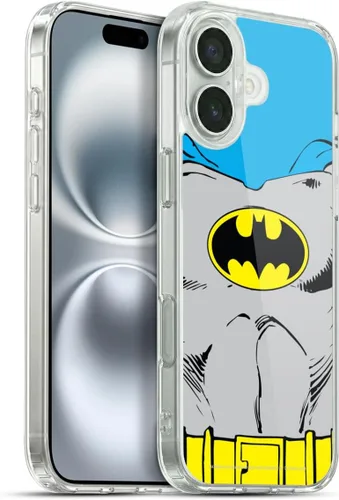 Vista 285 de Head Case Designs Funda de gel con licencia oficial de Batman DC Comics Bat Signal Logos [protección de grado militar] compatible con Apple iPhone 7