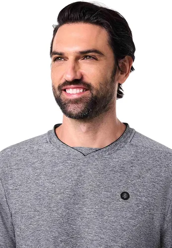 Vista 13 de Coolibar Camiseta de manga larga con protección solar UPF 50+ para hombre