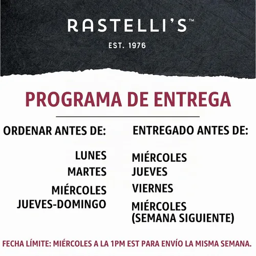 Vista 6 de Rastelli's Salmón de las Islas Feroe (10 unidades) Porciones de 6 onzas, 3.75 libras. Total