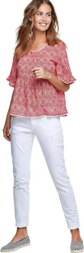 Vista 7 de ellos Blusa de manga con volantes para mujer, talla grande