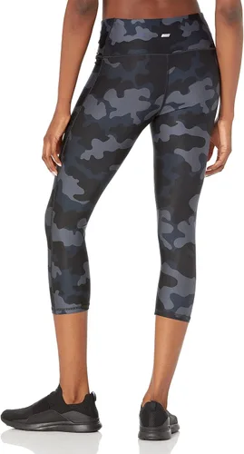 Vista 2 de Tienda Essentials Women's Performance Mid-Rise Capri Active Legging