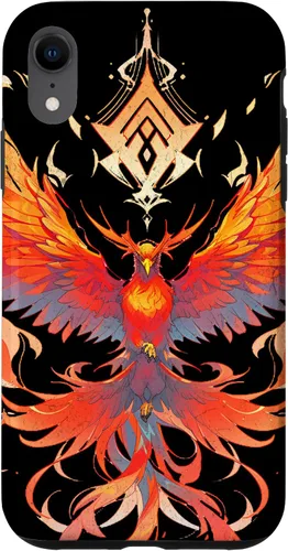 Vista 24 de iPhone 16 Rising Phoenix Fire Fenix - Símbolo de renacimiento y fuerza caso