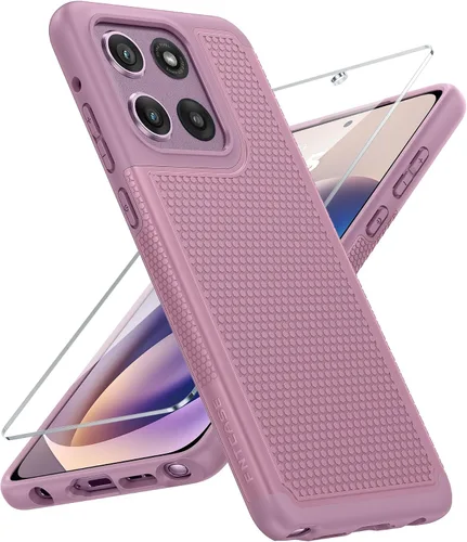 Vista 142 de FNTCASE Funda para iPhone 17 Pro: Fundas delgadas translúcidas de color azul claro compatibles con MagSafe, protección completa de la cámara