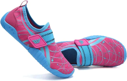 Vista 6 de CIOR Zapatos de agua ligeros para niños y niñas, tenis acuáticos para la playa (niños pequeñosniños grandes)