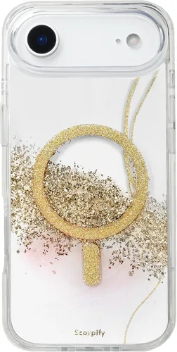 Vista 123 de SCORPIFY - Funda para iPhone 17 Pro Max Leopardo negro transparente LP-Negro Transparente Leopardo